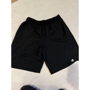 Champion Men's Black Athletic Shorts Size XL Gym Workout Basketball